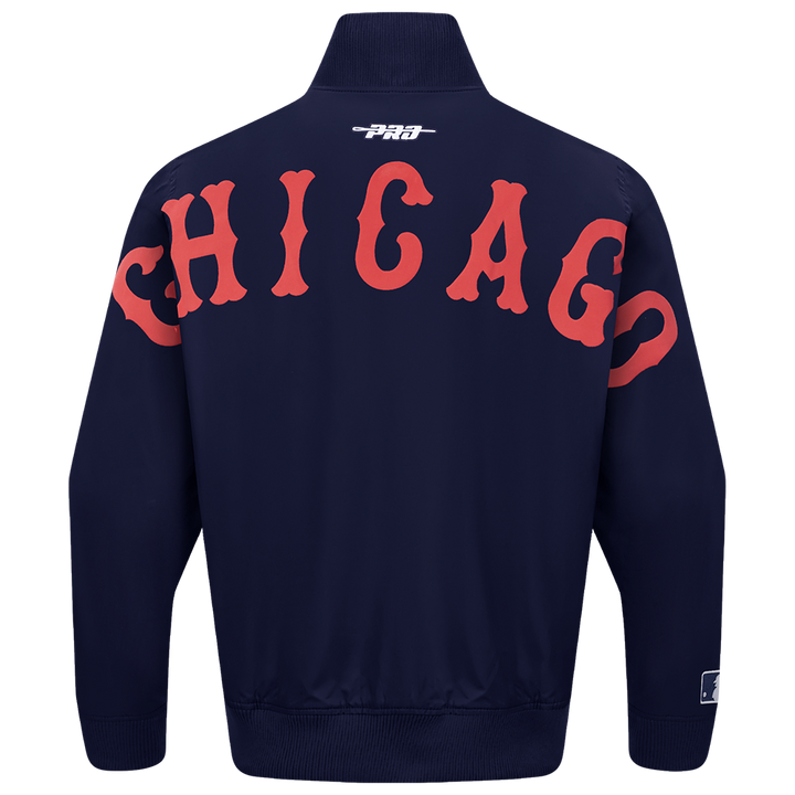 Chicago Cubs 1929 Logo Men's Bomber Jacket by Pro Standard Jackets & Outerwear PRO STANDARD