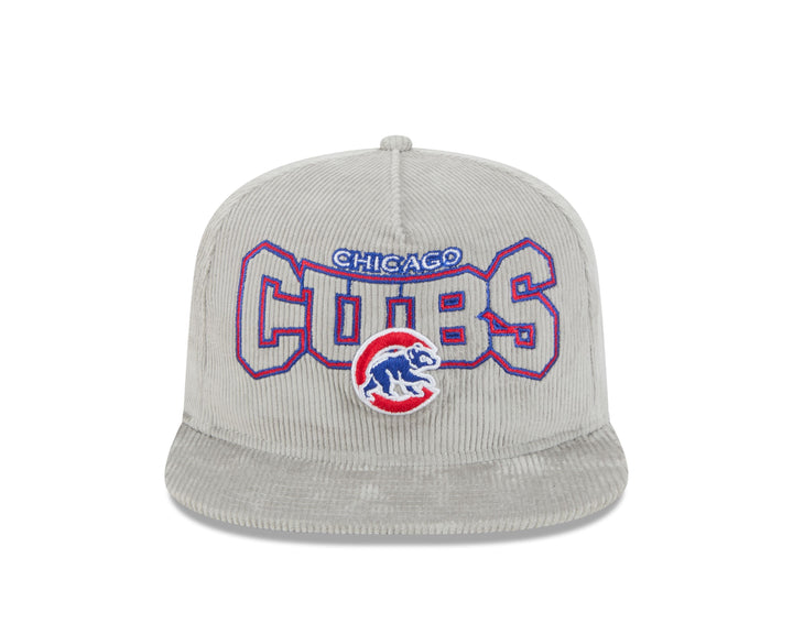 Chicago Cubs Walking Bear New Era Grey Golfer Snapback Cap Caps Ivy Shop