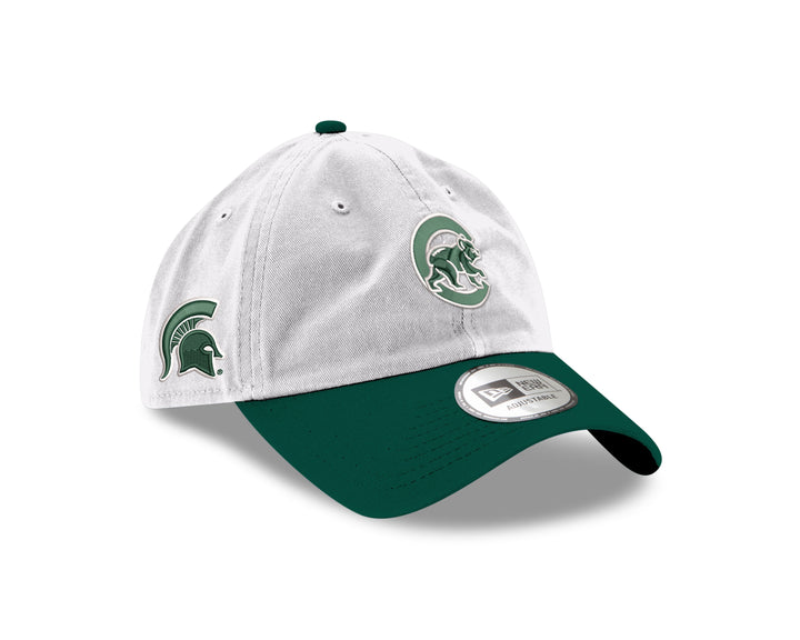 CHICAGO CUBS AND MICHIGAN STATE UNIVERSITY NEW ERA WALKING BEAR ADJUSTABLE CAP Caps Ivy Shop