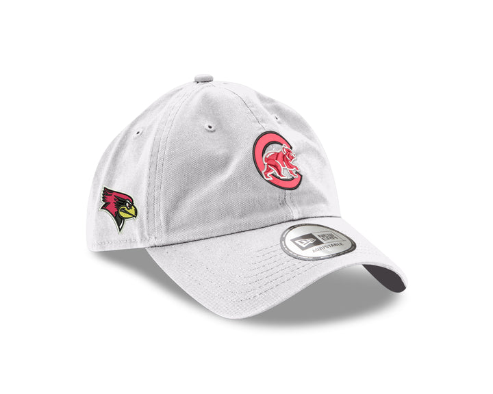 CHICAGO CUBS AND ILLINOIS STATE NEW ERA WALKING BEAR ADJUSTABLE CAP CAPS Ivy Shop