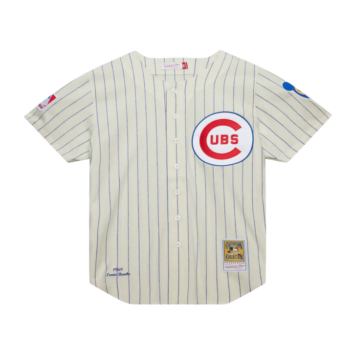 Chicago Cubs Ernie Banks 1969 Authentic Jersey by Mitchell & Ness Jerseys Ivy Shop