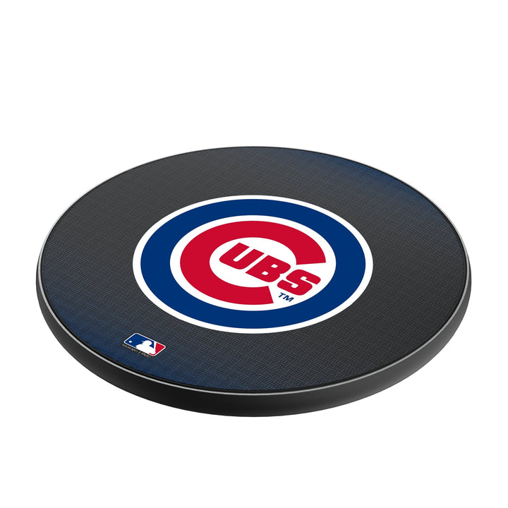 Chicago Cubs Linen 15-Watt Wireless Charger Chargers and Powerbanks Keyscaper