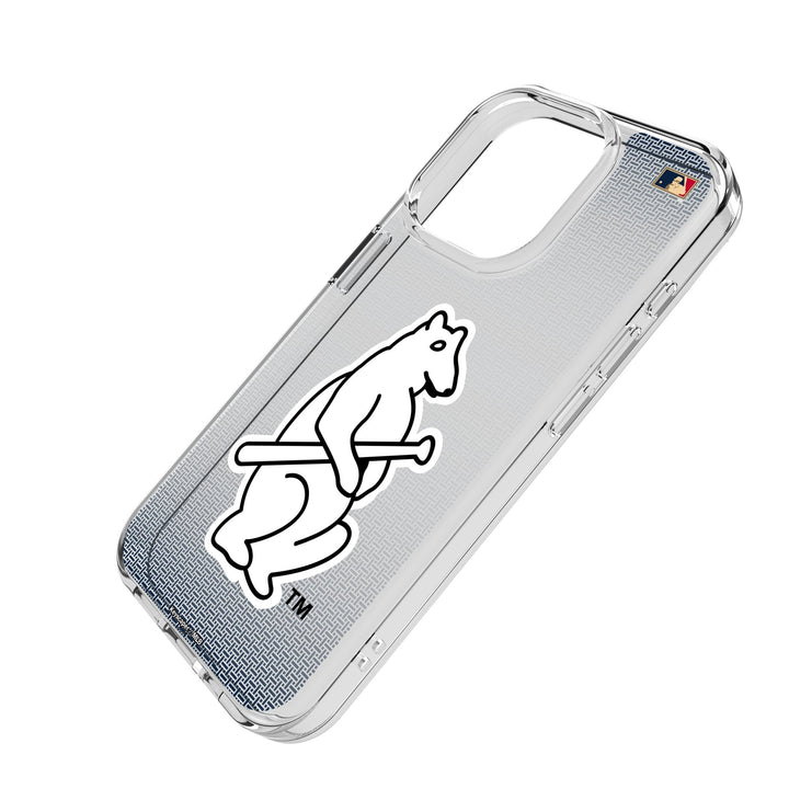 Chicago Cubs 1914 - Cooperstown Collection Linen Clear Phone Case for Apple iPhone Phone Cases Keyscaper