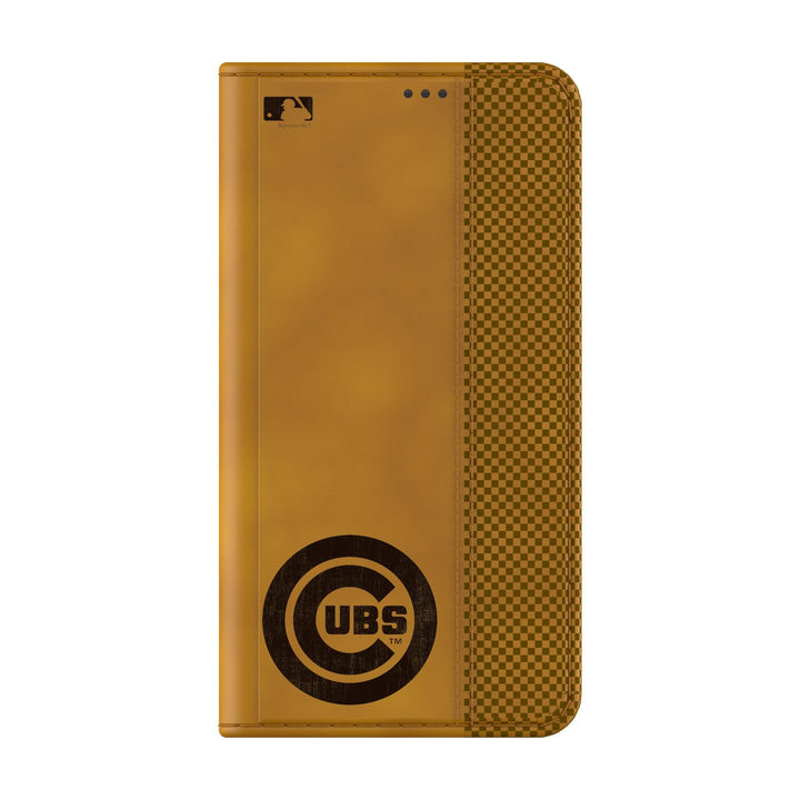 Chicago Cubs Burn Folio Phone Case for Samsung Galaxy Phone Cases Keyscaper