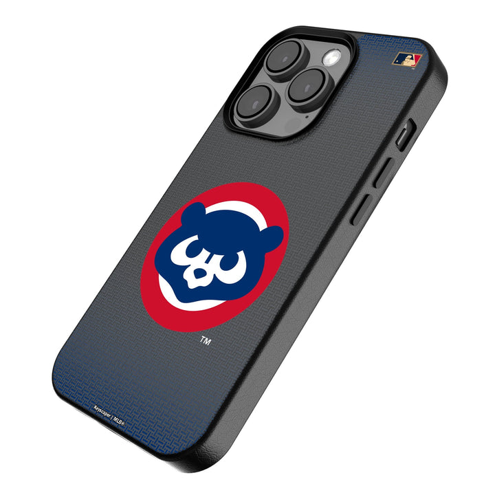 Chicago Cubs Home 1979-1993 - Cooperstown Collection Linen MagSafe Compatible Phone Case for Apple iPhone Phone Cases Keyscaper