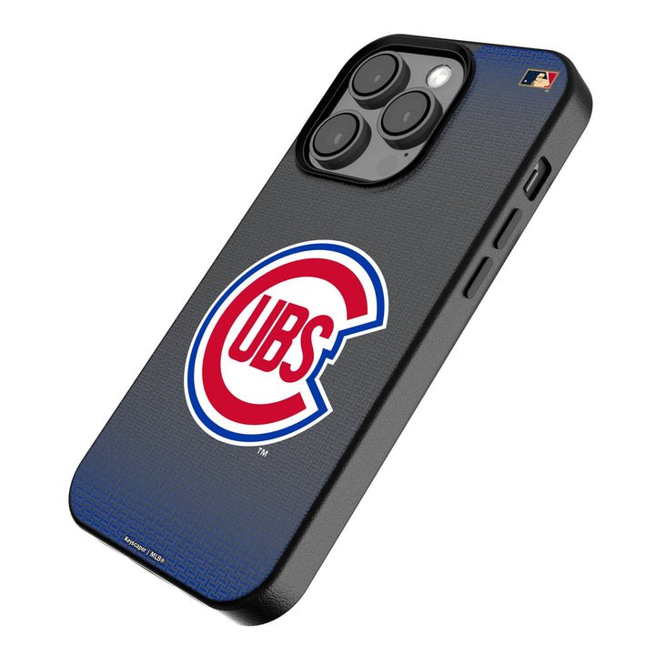 Chicago Cubs 1948-1956 - Cooperstown Collection Linen MagSafe Compatible Phone Case for Apple iPhone Phone Cases Keyscaper