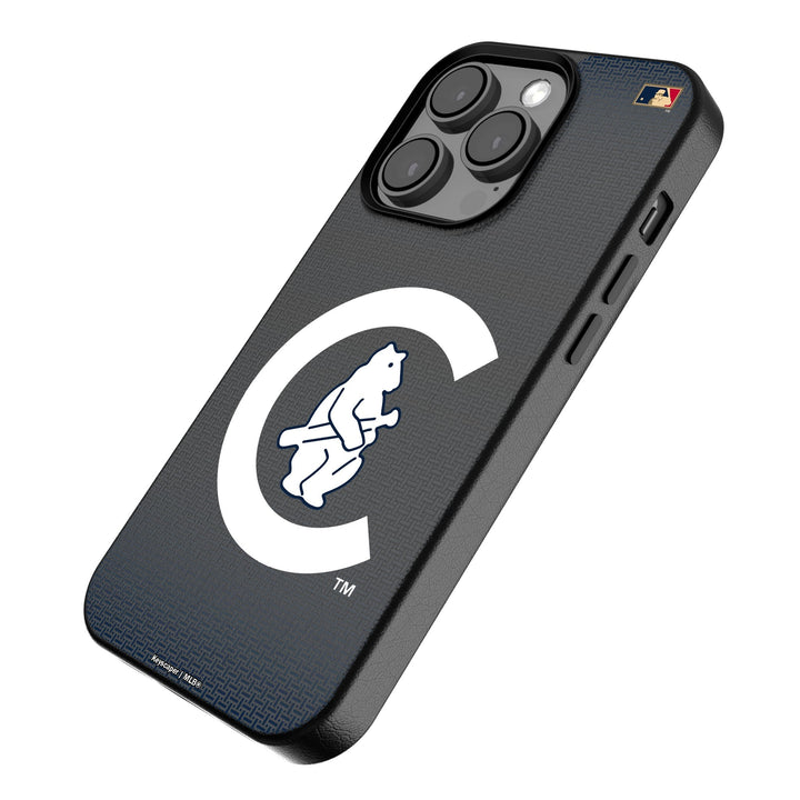 Chicago Cubs 1911-1912 - Cooperstown Collection Linen MagSafe Compatible Phone Case for Apple iPhone Phone Cases Keyscaper