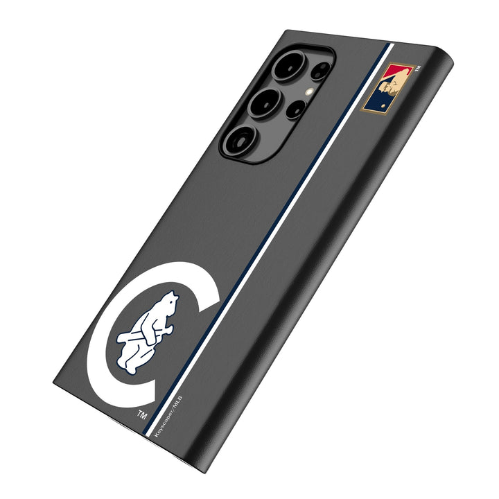 Chicago Cubs 1911-1912 - Cooperstown Collection Sidebar MagSafe Compatible Phone Case for Samsung Galaxy Phone Cases Keyscaper