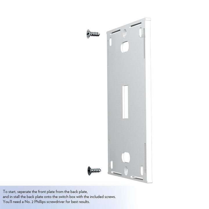 Chicago Cubs 1948-1956 - Cooperstown Collection Pinstripe Hidden-Screw Light Switch Plate Light Switch Plates Keyscaper