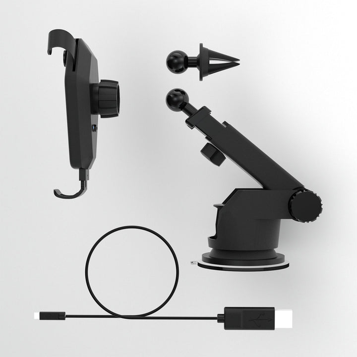 Chicago Cubs Linen Wireless Car Charger Chargers and Powerbanks Keyscaper