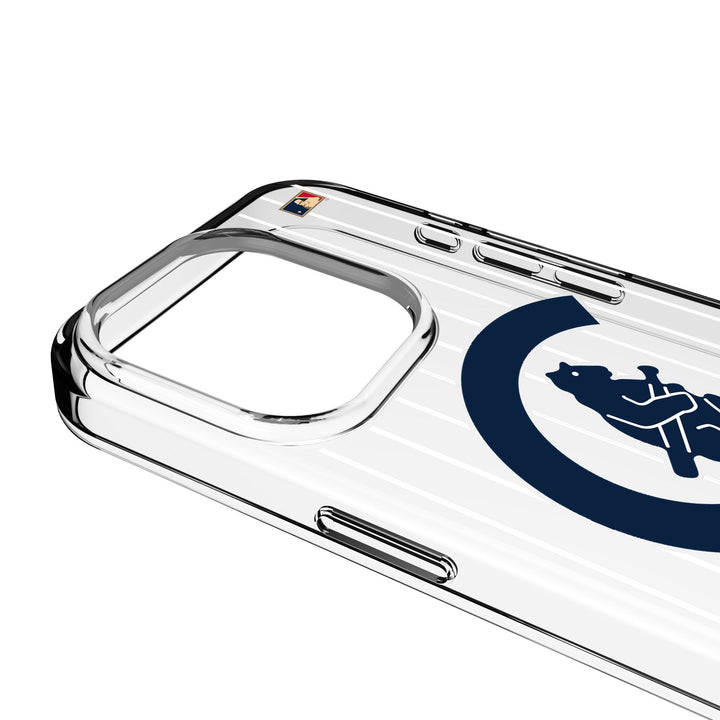 Chicago Cubs 1911-1912 - Cooperstown Collection Pinstripe Clear Phone Case for Apple iPhone Phone Cases Keyscaper