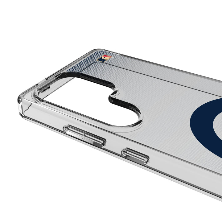 Chicago Cubs 1911-1912 - Cooperstown Collection Linen Clear Phone Case for Samsung Galaxy Phone Cases Keyscaper