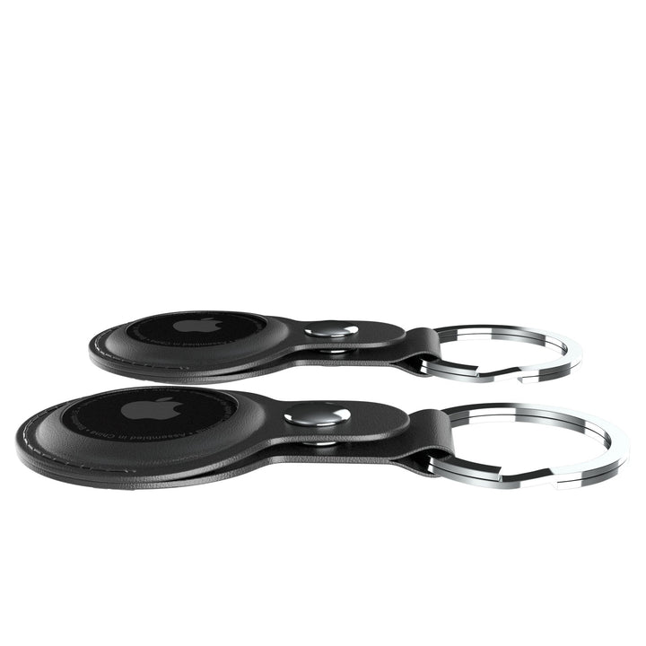 Chicago Cubs Insignia Black Airtag Holder 2-Pack Mobile Accessories Keyscaper