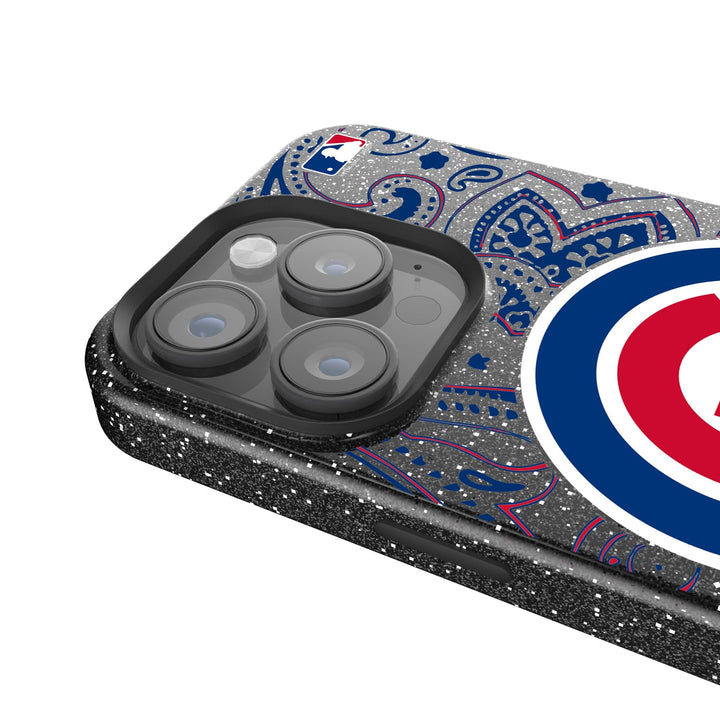 Chicago Cubs Paisley Bling Phone Case Phone Cases Keyscaper