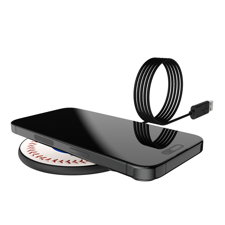 Chicago Cubs 1948-1956 - Cooperstown Collection Baseball 15-Watt Wireless Charger Chargers and Powerbanks Keyscaper