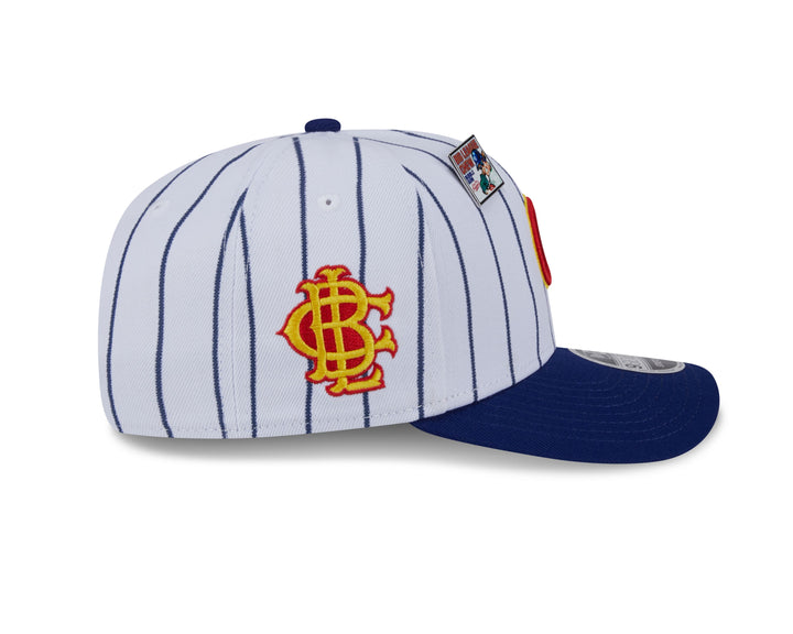 CHICAGO CUBS NEW ERA BIG LEAGUE CHEW PINSTRIPE 9SEVENTY SNAPBACK CAP Caps Ivy Shop