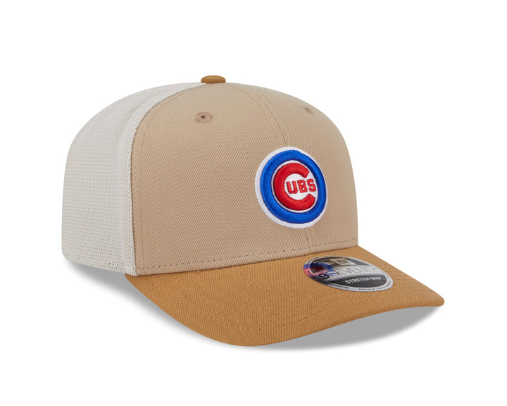 Chicago Cubs Logo Two Tone Trucker 9Seventy Cap by New Era Caps Ivy Shop