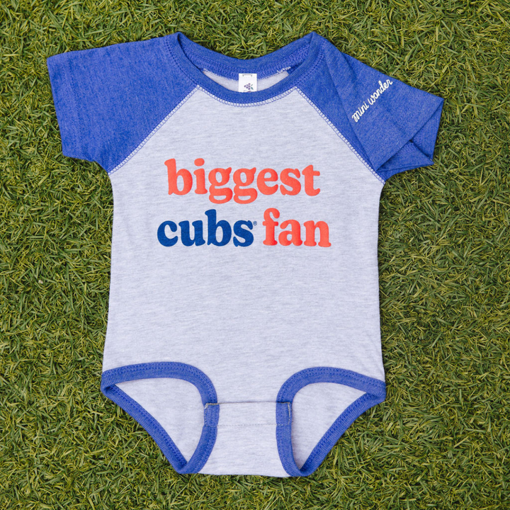 Chicago Cubs X Mini Wonder Biggest Fan Onesie Kids Baby Onesie Alice & Wonder