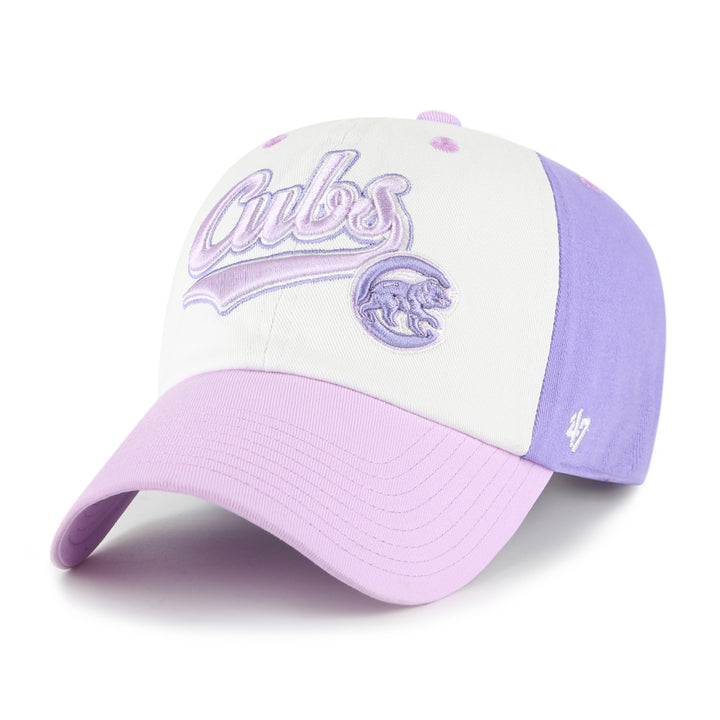 Chicago Cubs Scooter Purple Youth Adjustable Cap by '47 Brand Caps '47 BRAND