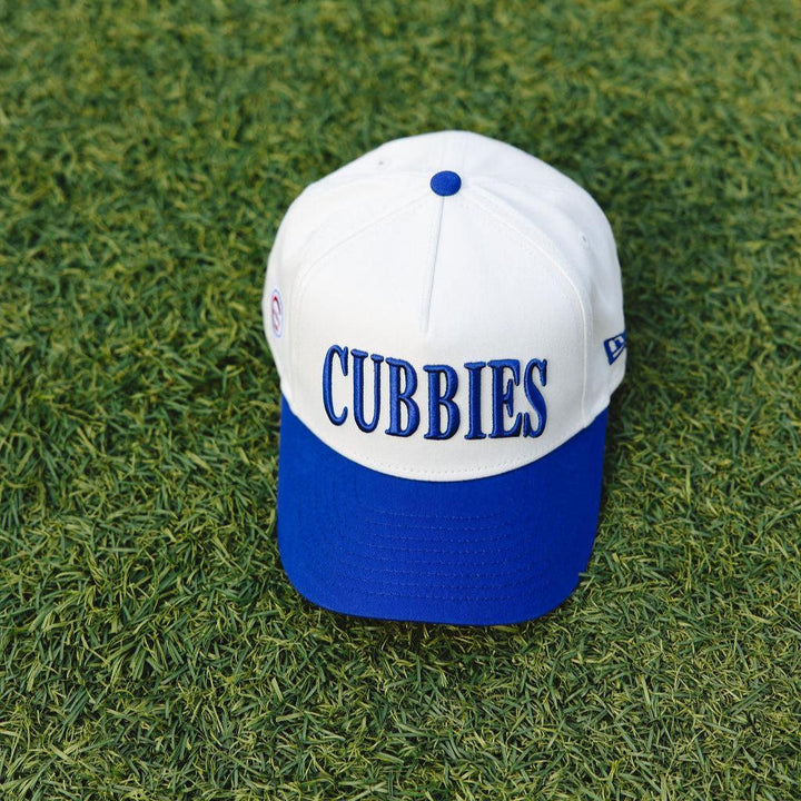 Chicago Cubs X Mini Wonder Toddler Cubbies Two Tone Puff Cap Caps Alice & Wonder