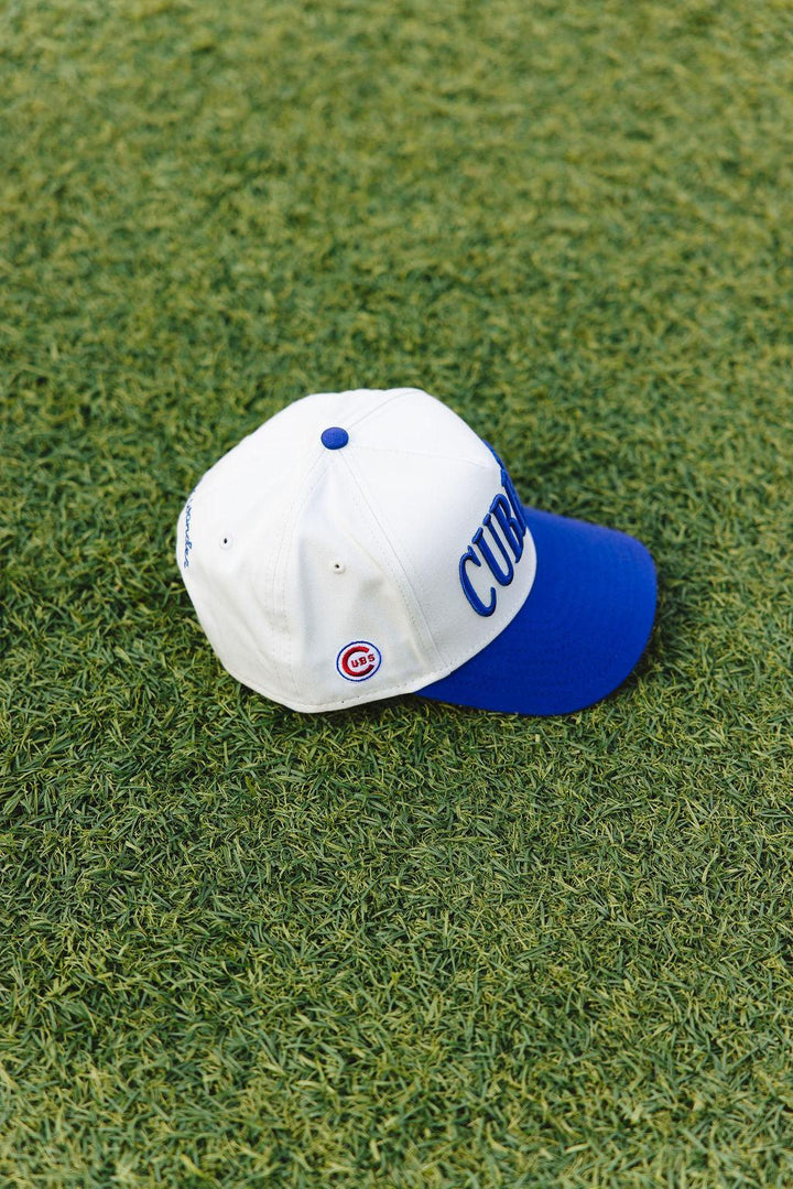 Chicago Cubs X Mini Wonder Child Cubbies Two Tone Puff Cap Caps Alice & Wonder