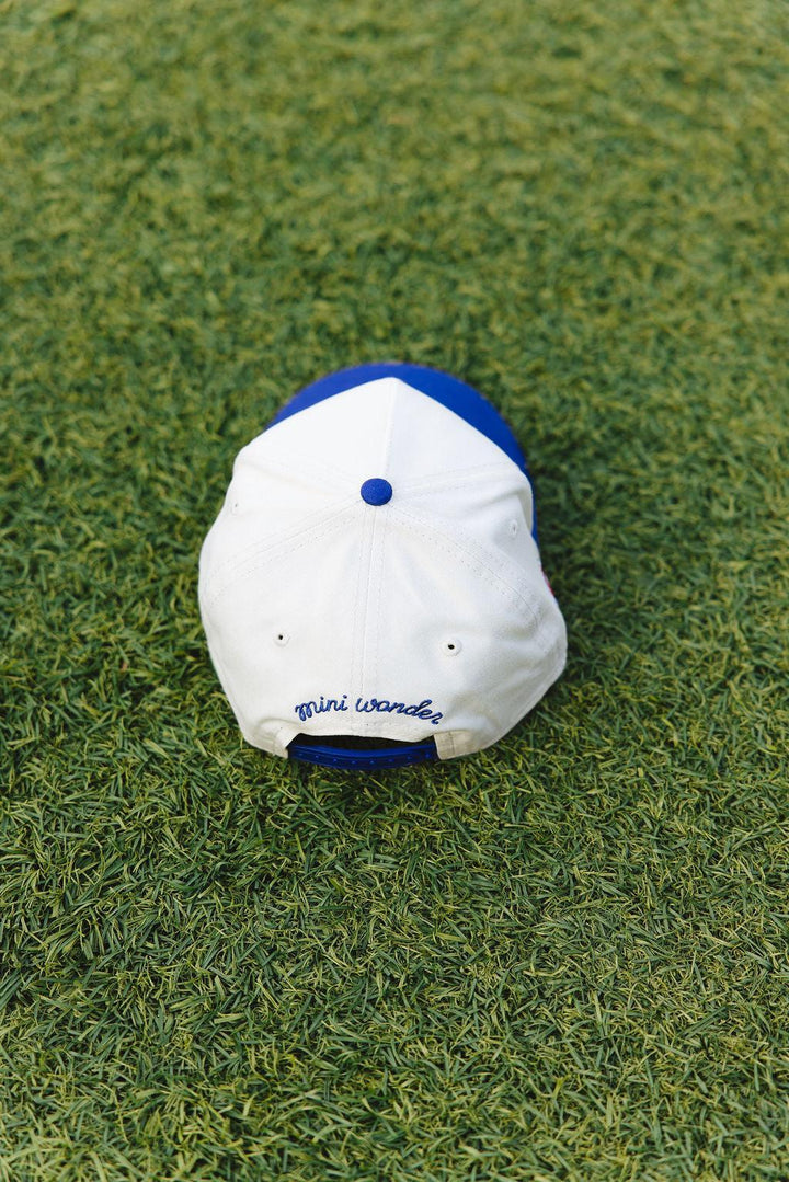 Chicago Cubs X Mini Wonder Child Cubbies Two Tone Puff Cap Caps Alice & Wonder