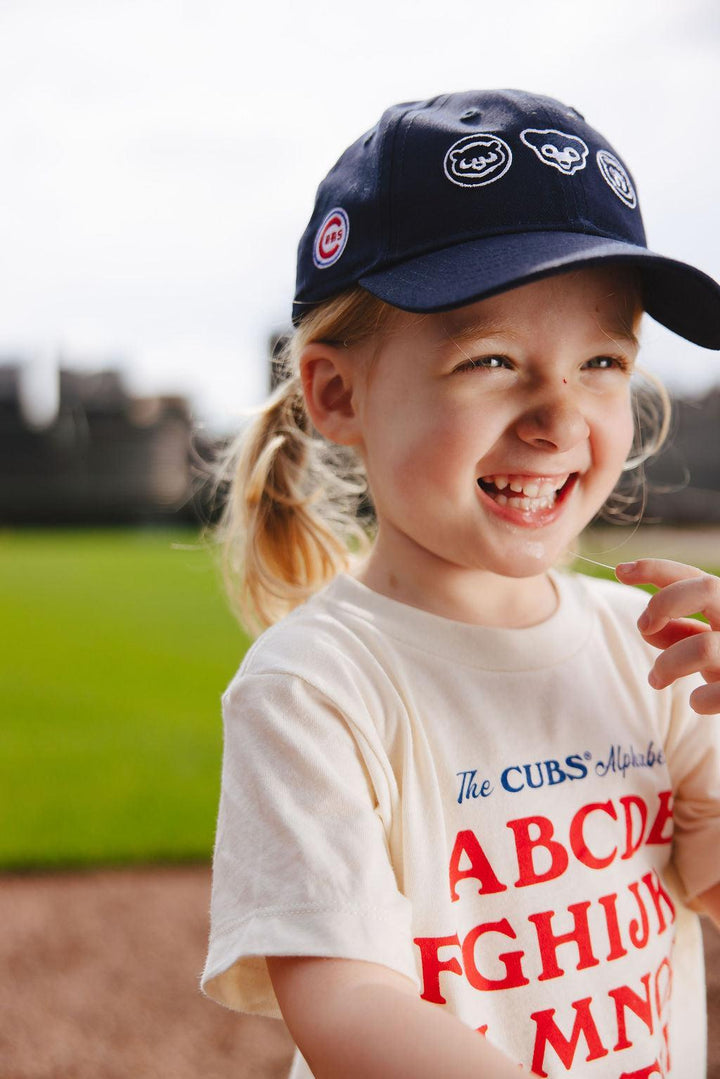 Chicago Cubs X Mini Wonder Child Triple Bears Dad Cap Caps Alice & Wonder