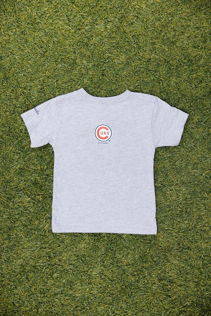 Chicago Cubs X Mini Wonder Return to Wrigley Gray Toddler Tee Short Sleeve Tees Alice & Wonder