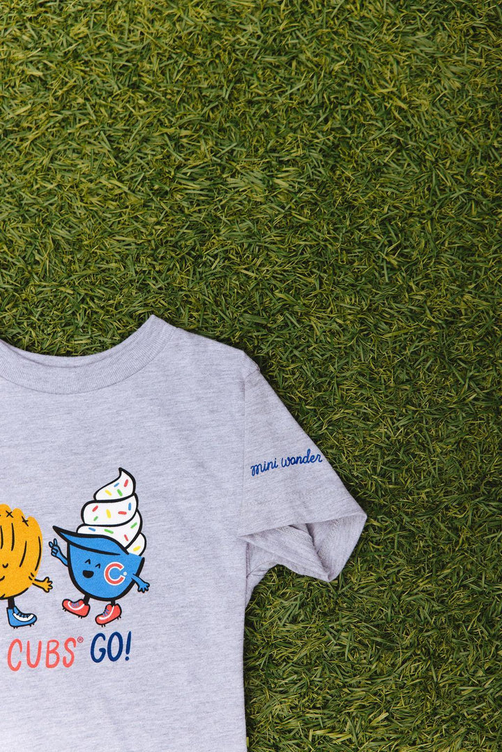 Chicago Cubs X Mini Wonder Game Day Friends Toddler Tee Short Sleeve Tees Alice & Wonder