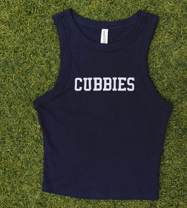 Chicago Cubs X Alice & Wonder Women's Cubbies Racer Tank Alice & Wonder