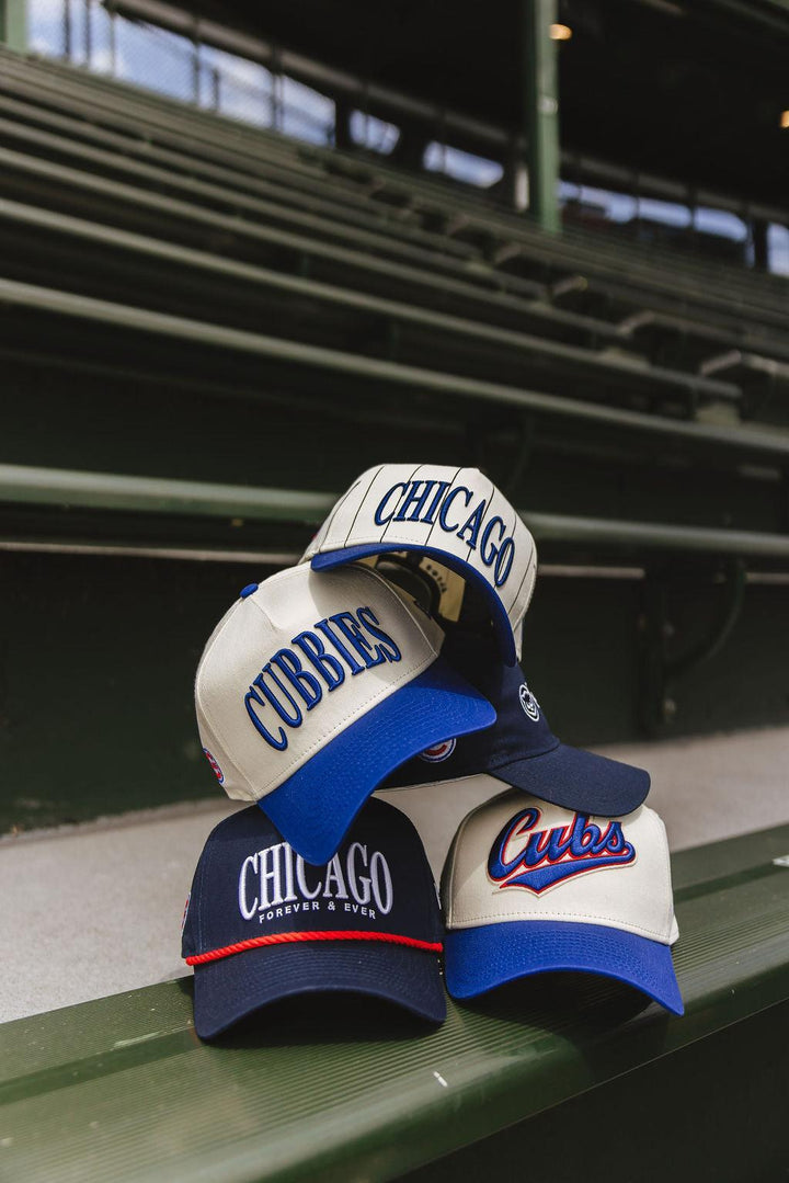 Chicago Cubs X Alice & Wonder Forever and Ever Rope Cap Caps Alice & Wonder