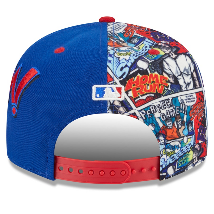 Chicago Cubs 2025 Player Comic Youth 9Fifty Adjustable Cap by New Era Caps Ivy Shop