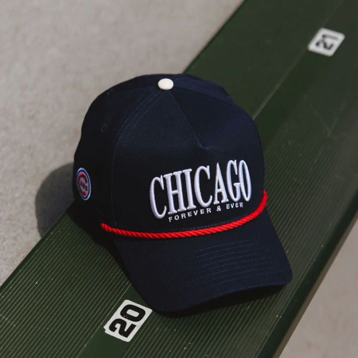Chicago Cubs X Alice & Wonder Forever and Ever Rope Cap Caps Alice & Wonder
