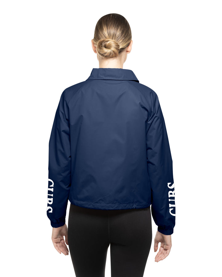 Chicago Cubs 1914 Navy Nylon Women's Jacket by New Era Jackets & Outerwear NEW ERA CAP COMPANY INC