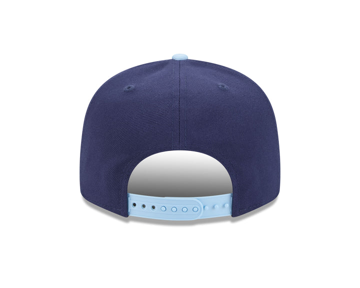 Chicago Cubs Bullseye Navy 9Fifty Snapback Cap by New Era Caps NEW ERA CAP COMPANY INC