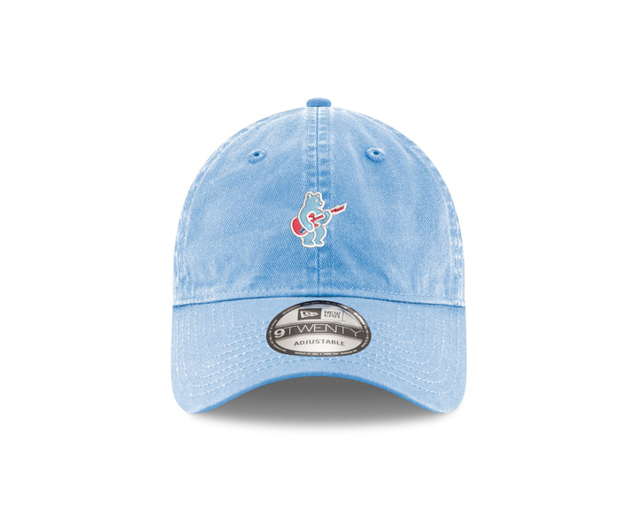 Chicago Cubs Blues Alt Bear Micro 9TWENTY Sky Cap by New Era Caps Ivy Shop