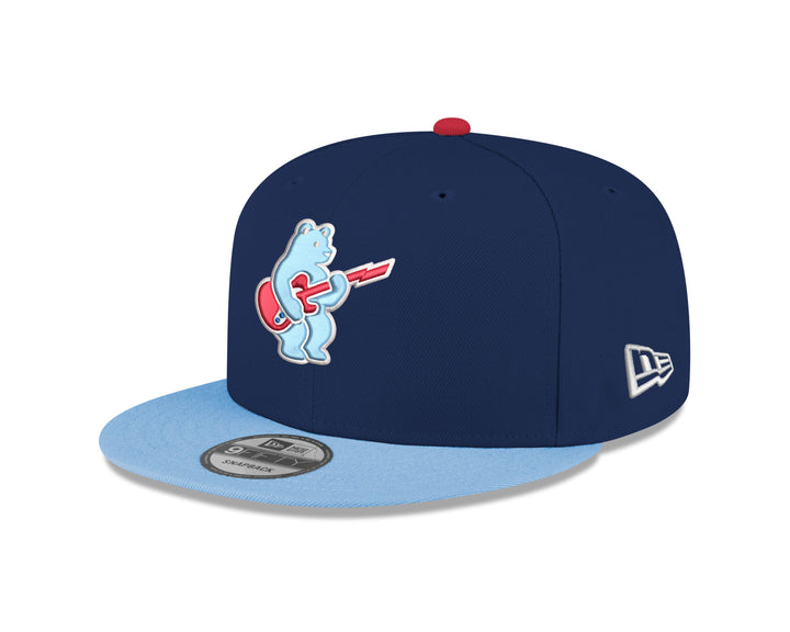 Chicago Cubs Blues Alt Bear 9FIFTY Navy Sky Cap by New Era Caps Ivy Shop