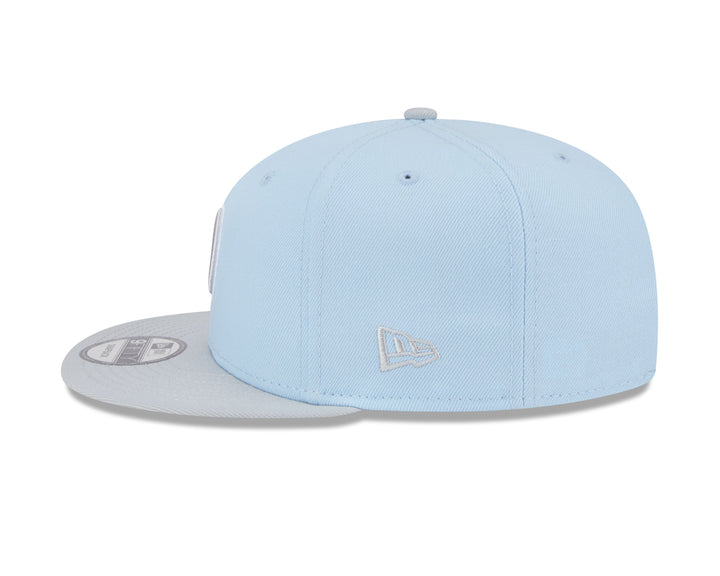 Chicago Cubs Bullseye Two Tone Light Blue 9Fifty Snapback Cap by New Era Caps Ivy Shop