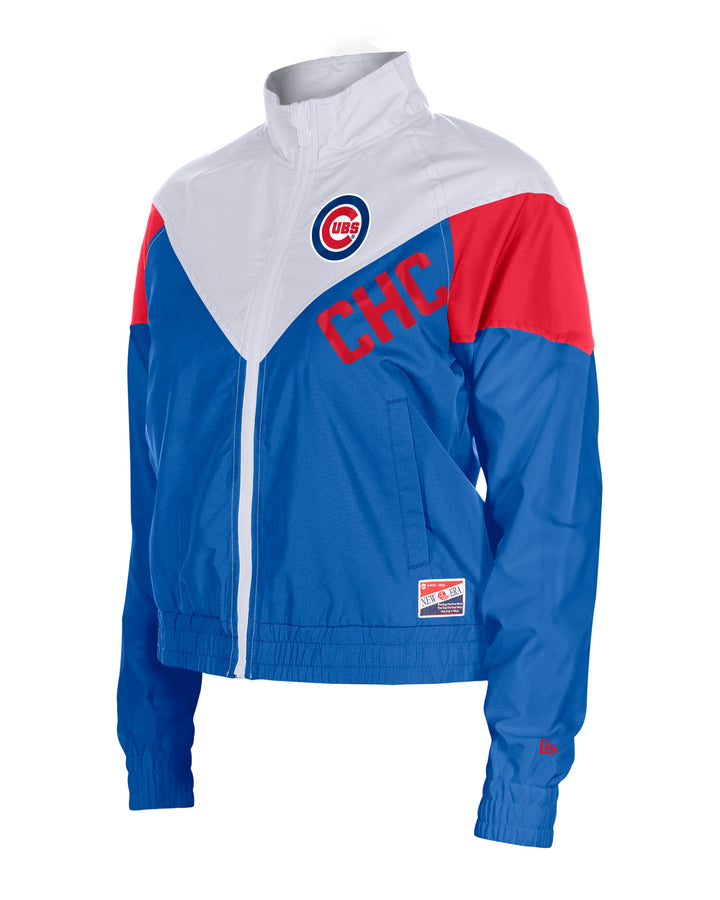 Chicago Cubs Logo Leisure Women's Windbreaker by New Era Jackets & Outerwear Ivy Shop