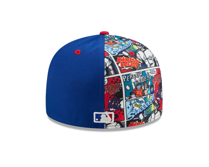 Chicago Cubs 2025 Player Comic 59Fifty Fitted Cap by New Era Caps NEW ERA CAP COMPANY INC