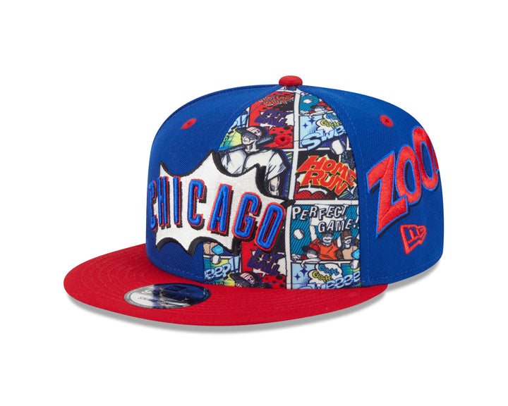Chicago Cubs 2025 Players Comic 9Fifty Adjustable Cap by New Era Caps Ivy Shop