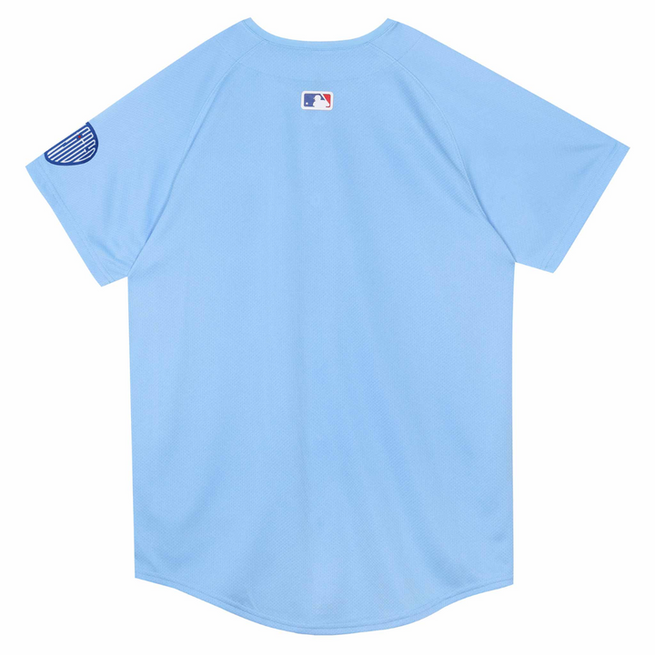 Chicago Cubs Blues Alternate Limited Light Blue Kid's Jersey by Nike Nike