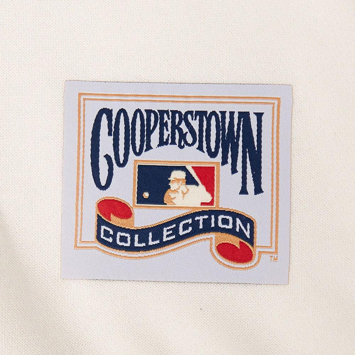 Chicago Cubs 1929 Logo Women's Cream Crewneck by Pro Standard Sweatshirts & Hoodies PRO STANDARD