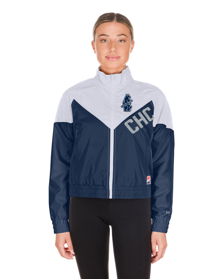 Chicago Cubs 1914 Leisure Women's Windbreaker by New Era Jackets & Outerwear Ivy Shop