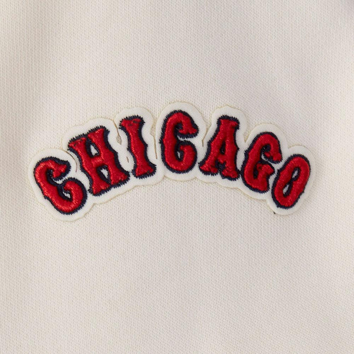 Chicago Cubs 1929 Logo Women's Cream Hoodie by Pro Standard Sweatshirts & Hoodies PRO STANDARD