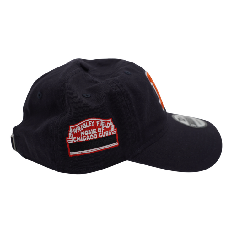 Wrigley Field Marquee X University of Illinois Urbana-Champaign Navy Adjustable Cap Cap Ivy Shop