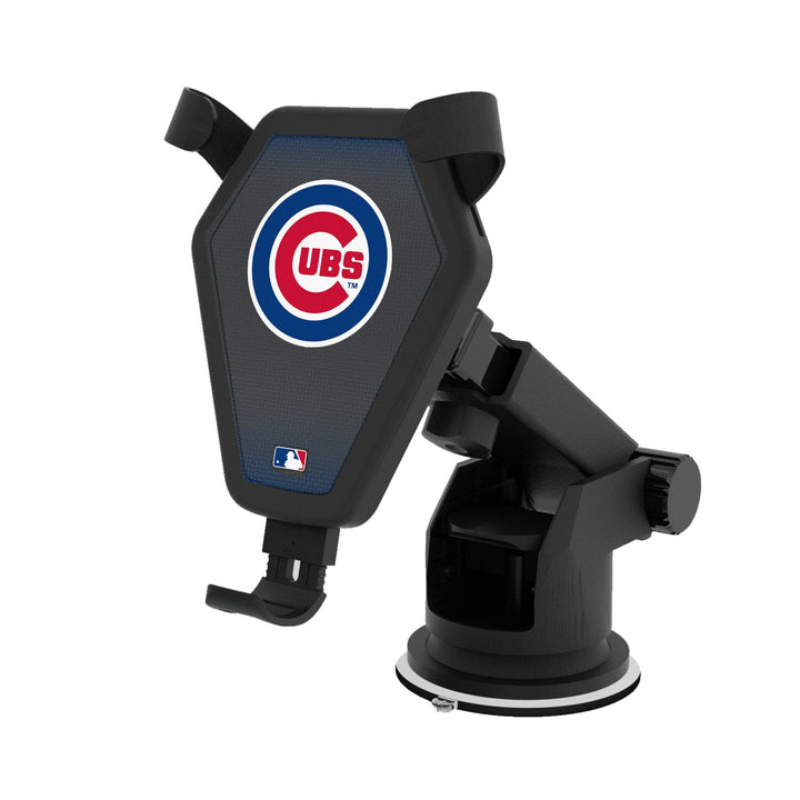 Chicago Cubs Linen Wireless Car Charger Chargers and Powerbanks Keyscaper
