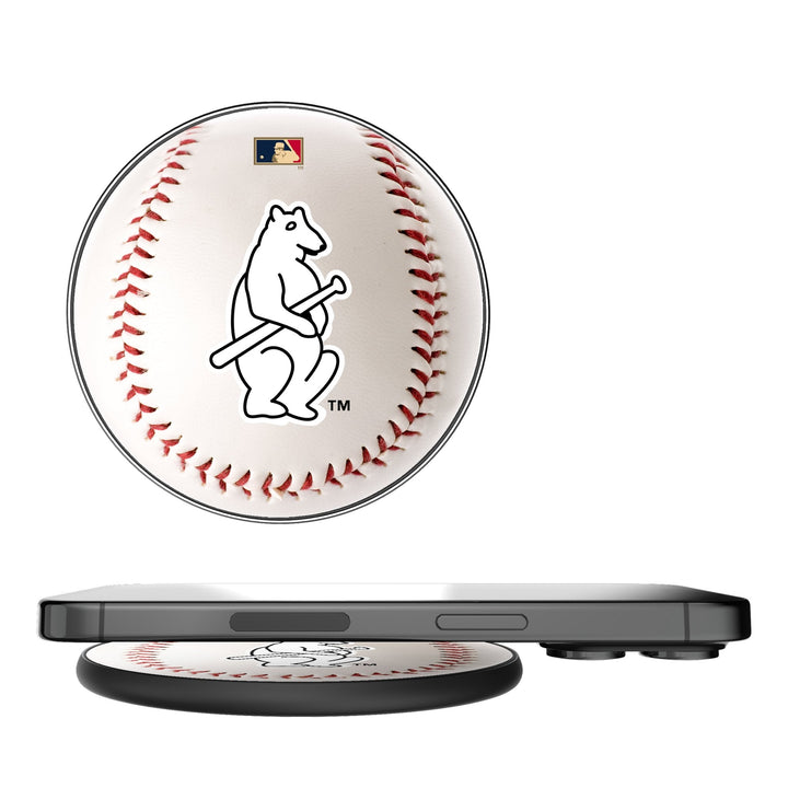 Chicago Cubs 1914 - Cooperstown Collection Baseball 15-Watt Wireless Charger Chargers and Powerbanks Keyscaper