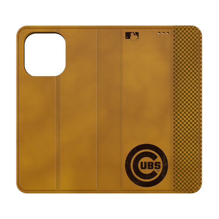 Chicago Cubs Burn Folio Phone Case for Apple iPhone Phone Cases Keyscaper