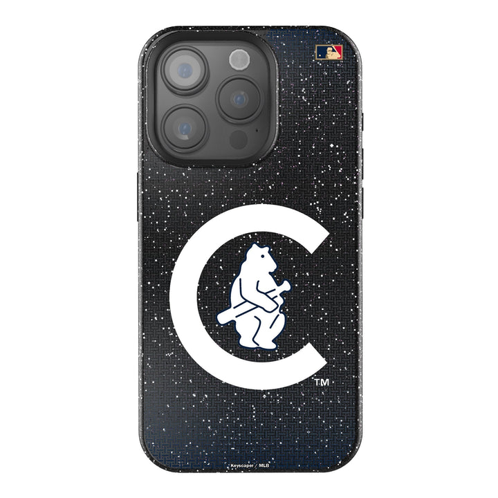 Chicago Cubs 1911-1912 - Cooperstown Collection Linen Bling Phone Case for Apple iPhone Phone Cases Keyscaper